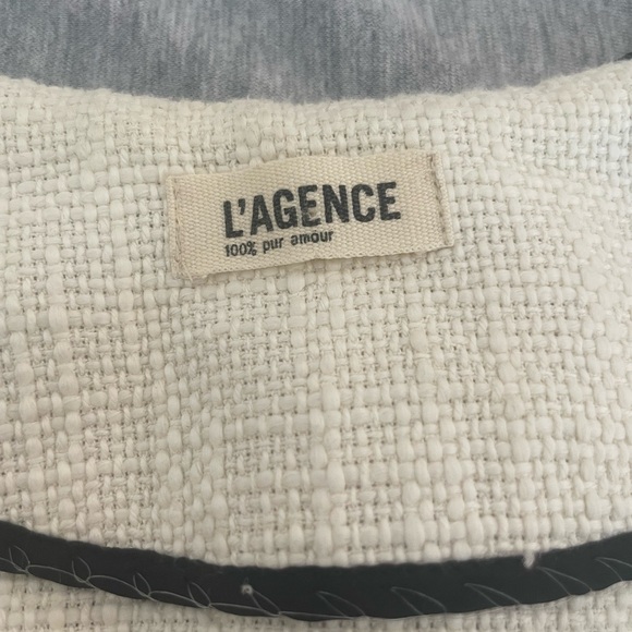 L’AGENCE Cream & Black Jacket - Picture 2 of 4